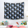 Astro Bot Cartoon Robots Pattern Tapestry