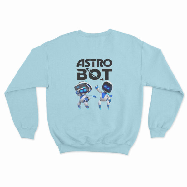 Astro Bot Characters Logo Sweatshirt 2