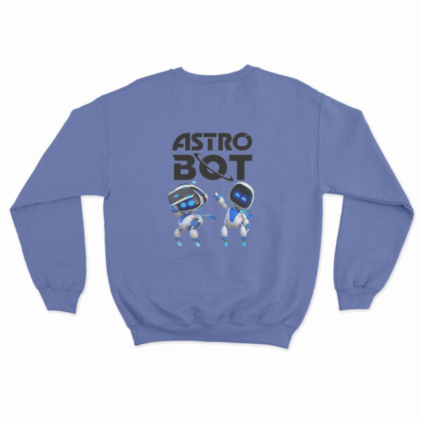 Astro Bot Characters Logo Sweatshirt 3