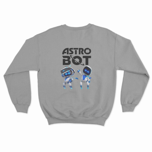 Astro Bot Characters Logo Sweatshirt 4