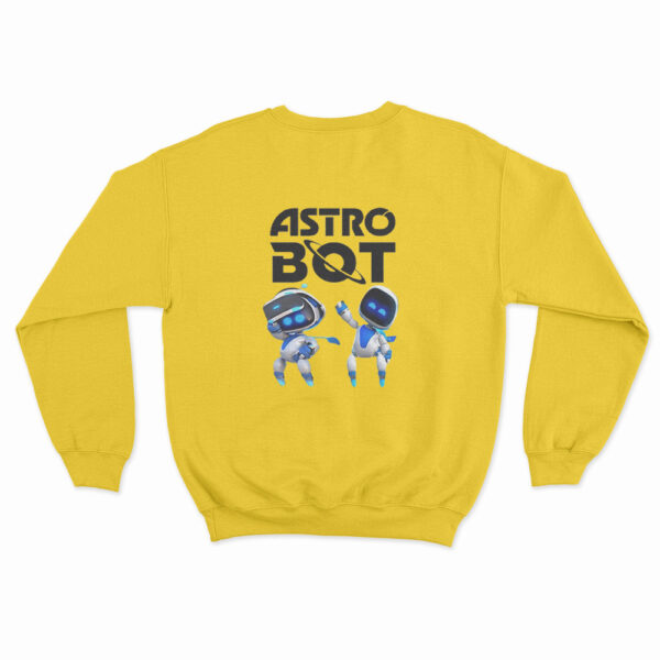 Astro Bot Characters Logo Sweatshirt 5