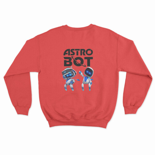 Astro Bot Characters Logo Sweatshirt 6