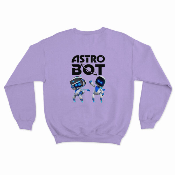 Astro Bot Characters Logo Sweatshirt