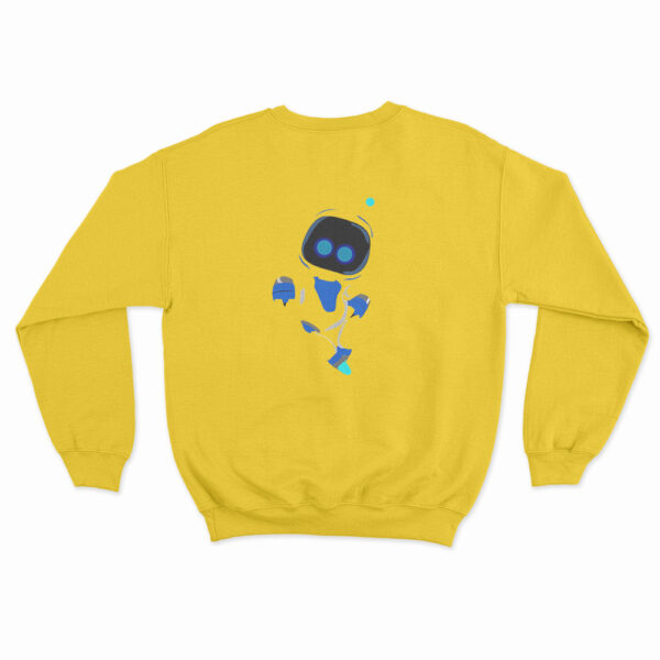 Astro Bot Cute Blue And White Character Sweatshirt 5