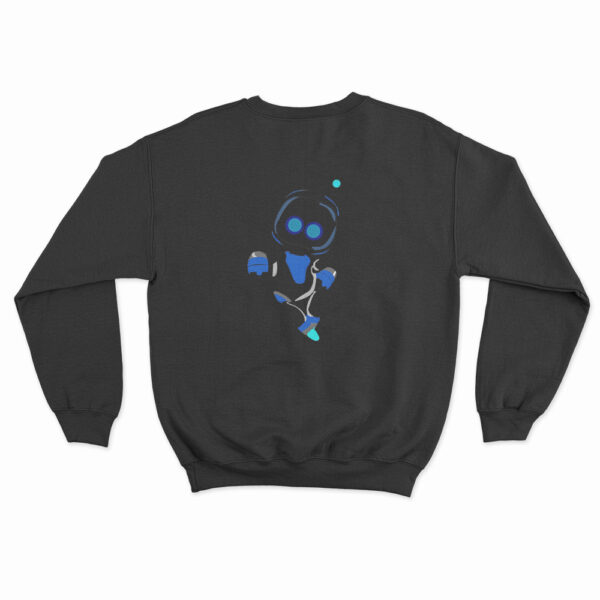 Astro Bot Cute Blue And White Character Sweatshirt 7