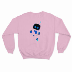 Astro Bot Cute Blue And White Character Sweatshirt 8