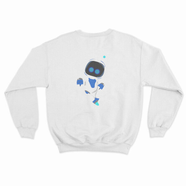 Astro Bot Cute Blue And White Character Sweatshirt 9