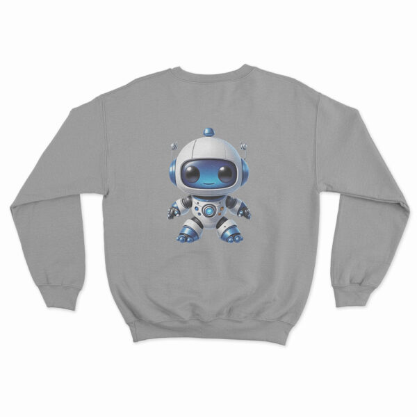 Astro Bot Cute Cartoon Robot Illustration Sweatshirt 4