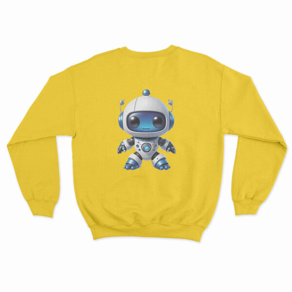 Astro Bot Cute Cartoon Robot Illustration Sweatshirt 5