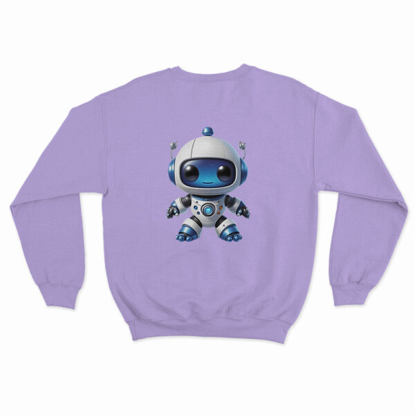 Astro Bot Cute Cartoon Robot Illustration Sweatshirt