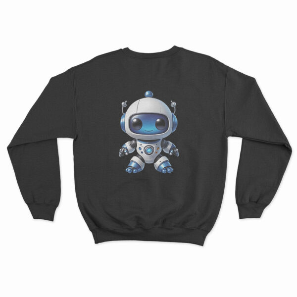 Astro Bot Cute Cartoon Robot Illustration Sweatshirt 7