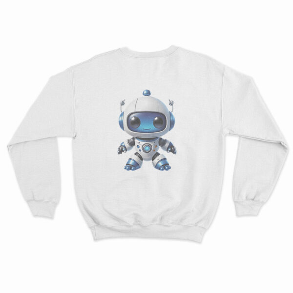 Astro Bot Cute Cartoon Robot Illustration Sweatshirt 9