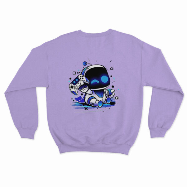 Astro Bot Holding Gaming Controller Sweatshirt