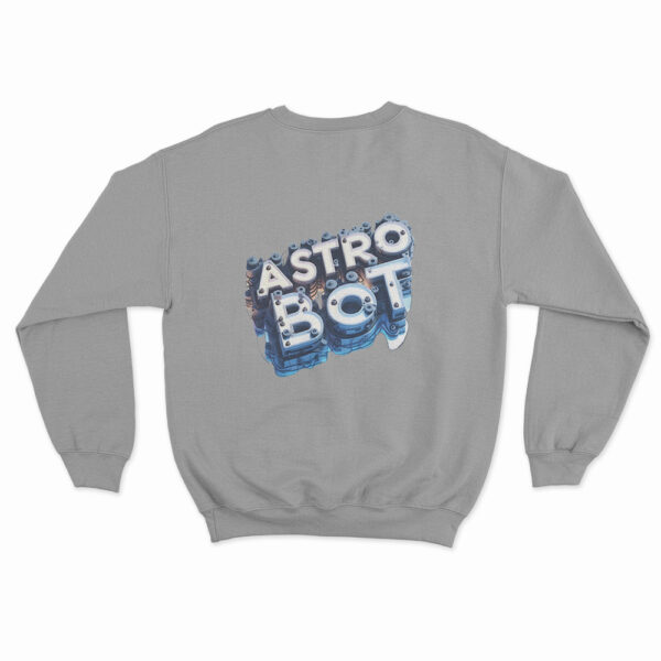 Astro Bot Logo Design Sweatshirt 4