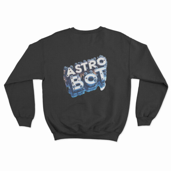 Astro Bot Logo Design Sweatshirt 7