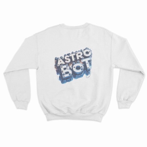 Astro Bot Logo Design Sweatshirt 9