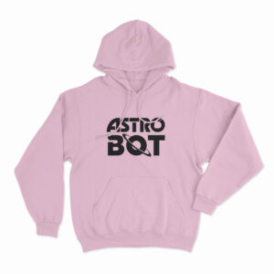 Astro Bot Logo New Design Hoodie Pink 3xl