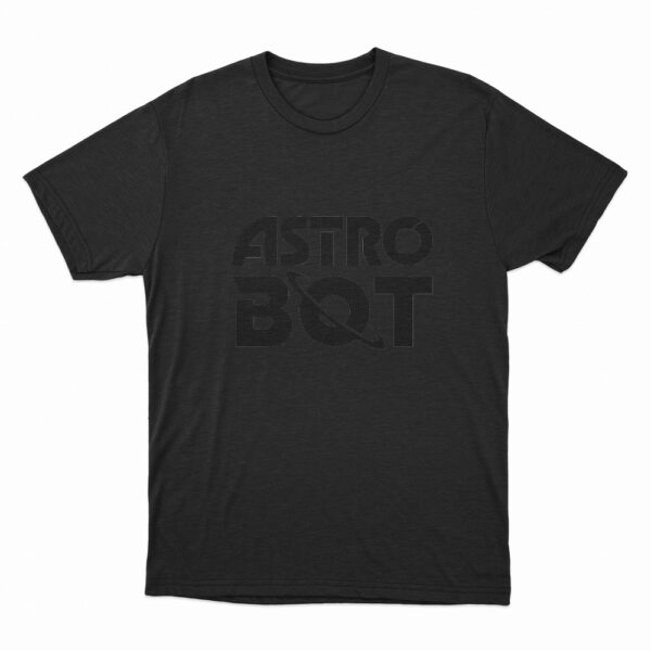 Astro Bot Logo New Design T Shirt Black 3xl