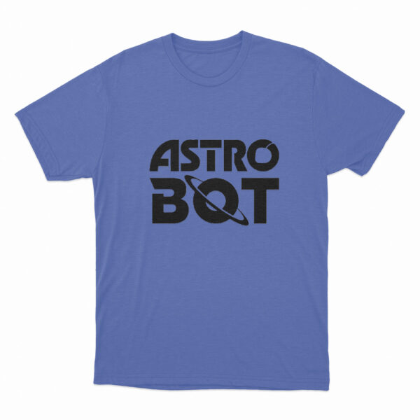 Astro Bot Logo New Design T Shirt Blue 3xl