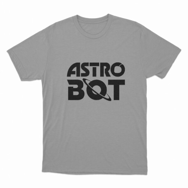 Astro Bot Logo New Design T Shirt Grey 3xl