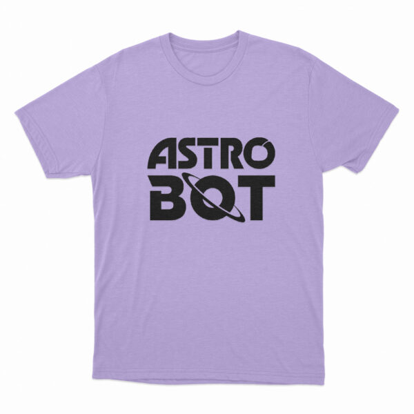 Astro Bot Logo New Design T Shirt Purple 3xl