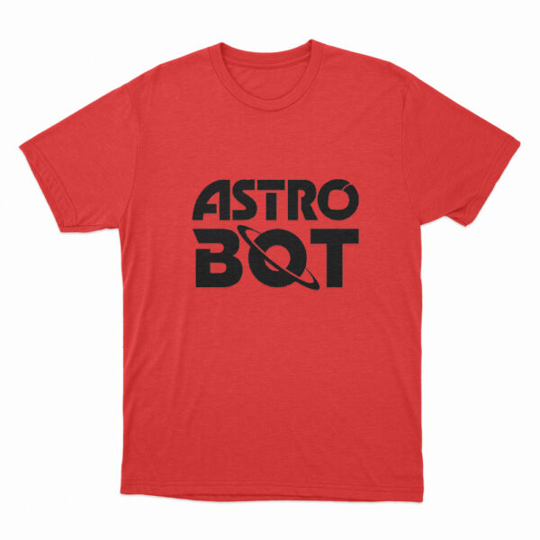 Astro Bot Logo New Design T Shirt Red 3xl