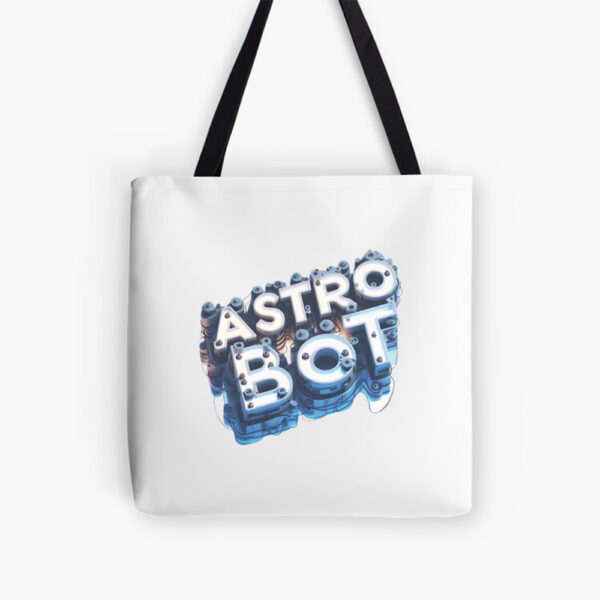 Astro Bot New Logo Tote Bag