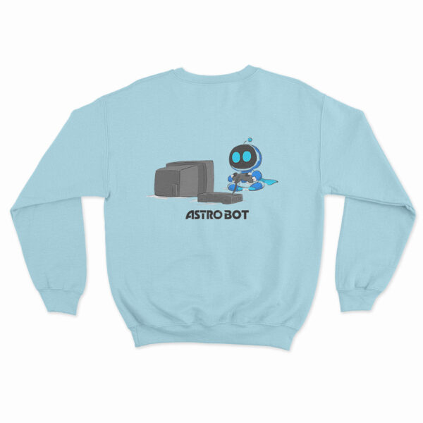 Astro Bot Playing Video Game Sweatshirt 2