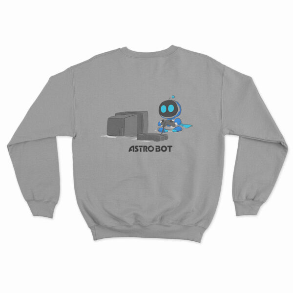 Astro Bot Playing Video Game Sweatshirt 4