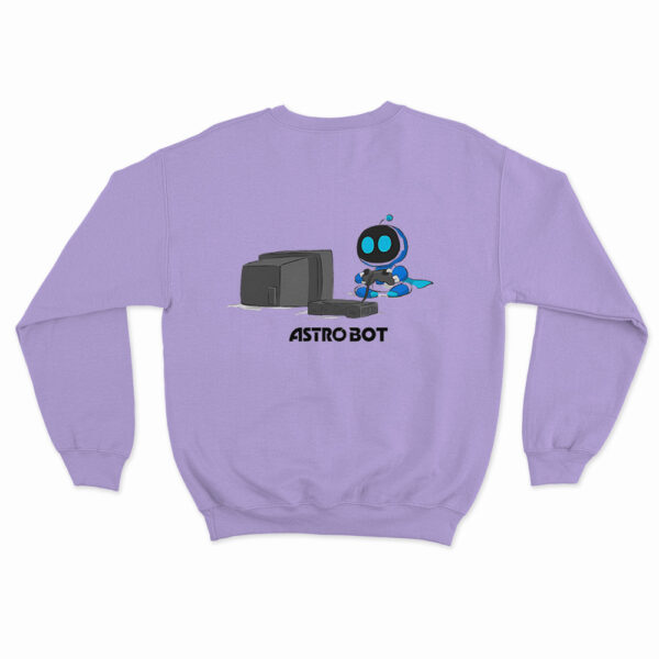 Astro Bot Playing Video Game Sweatshirt