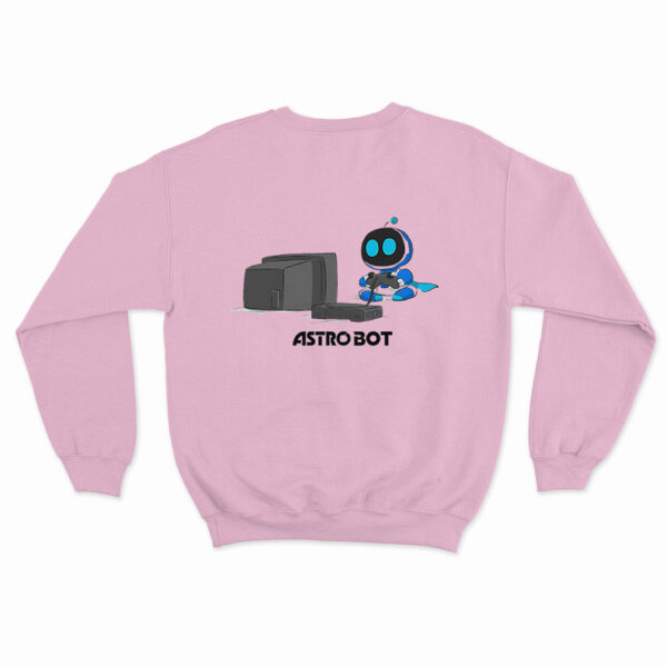 Astro Bot Playing Video Game Sweatshirt 8