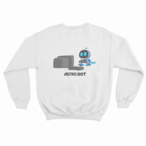 Astro Bot Playing Video Game Sweatshirt 9