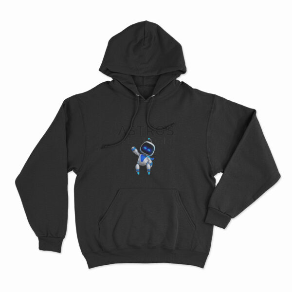 Astro Bot Playroom Game Cover Hoodie Black 3xl