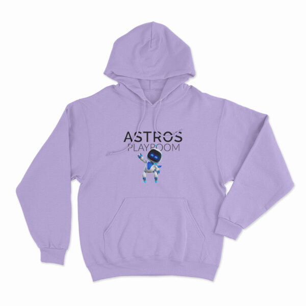 Astro Bot Playroom Game Cover Hoodie Purple 3xl