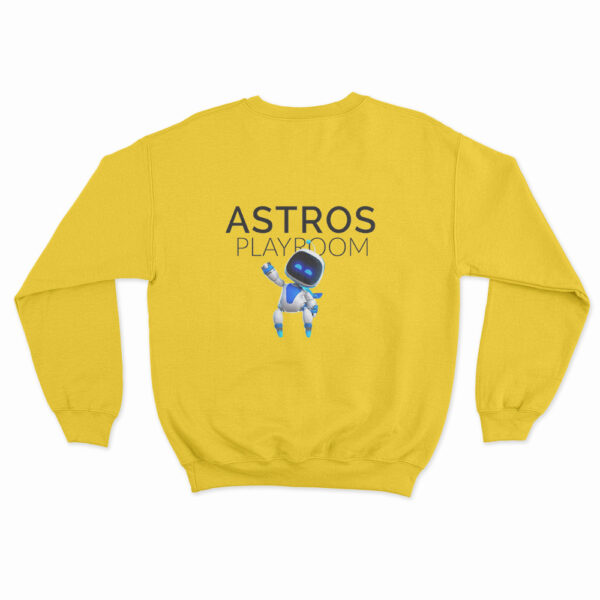 Astro Bot Playroom Game Cover Sweatshirt 5