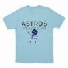 Astro Bot Playroom Game Cover T Shirt Sky Blue 3xl