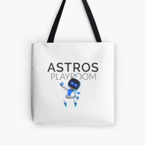 Astro Bot Playroom Game Cover Tote Bag