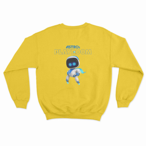 Astro Bot Playroom Robot Character Sweatshirt 5