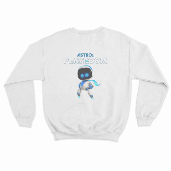 Astro Bot Playroom Robot Character Sweatshirt 9