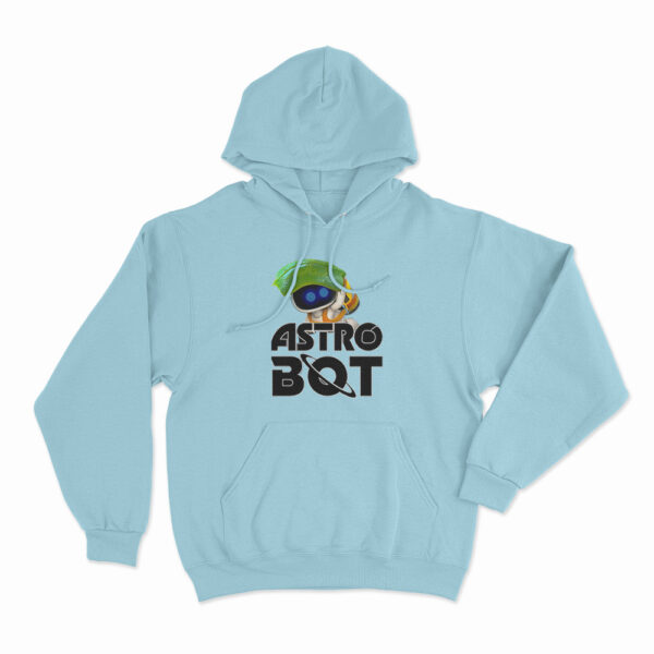 Astro Bot Rescue Mission Hoodie Sky Blue 3xl