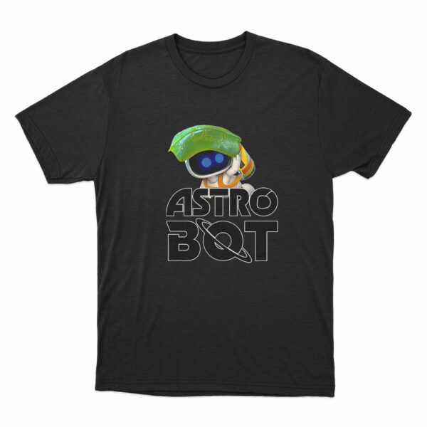 Astro Bot Rescue Mission T Shirt Black 3xl