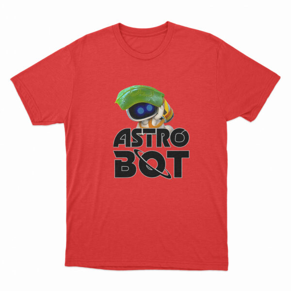 Astro Bot Rescue Mission T Shirt Red 3xl