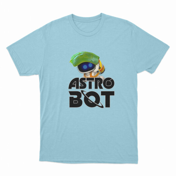 Astro Bot Rescue Mission T Shirt Sky Blue 3xl