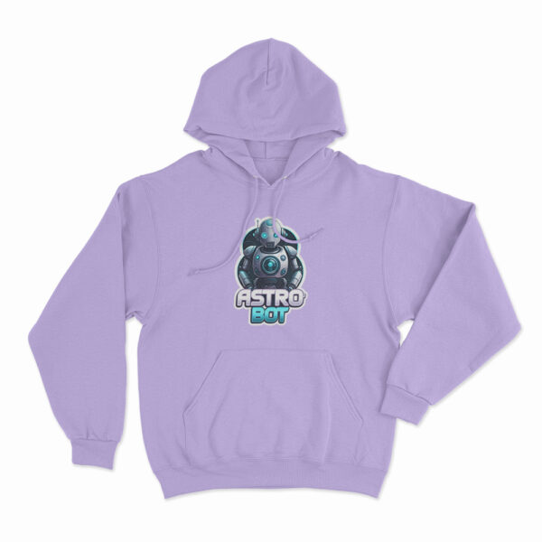 Astro Bot Robot Character Hoodie Purple 3xl