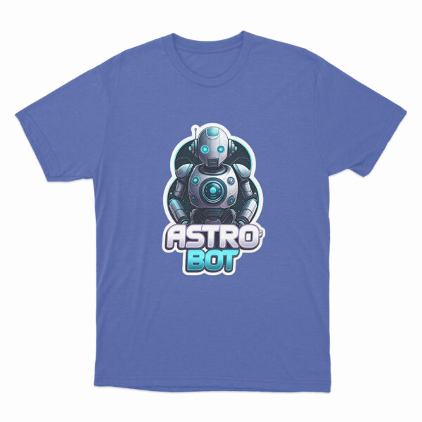 Astro Bot Robot Character T Shirt Blue 3xl