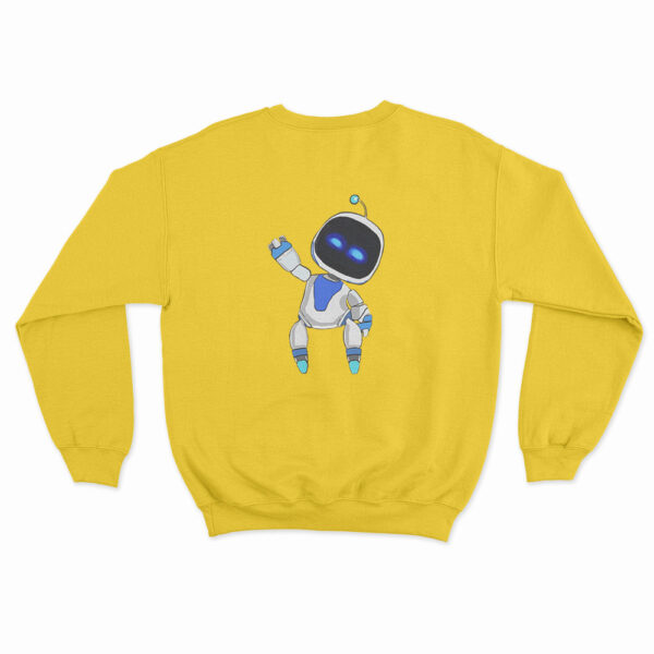 Astro Bot Small Waving Cartoon Sweatshirt 5