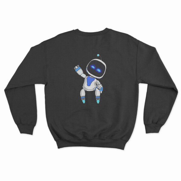 Astro Bot Small Waving Cartoon Sweatshirt 7