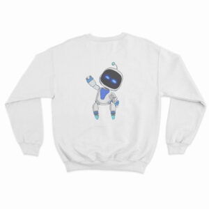 Astro Bot Small Waving Cartoon Sweatshirt 9