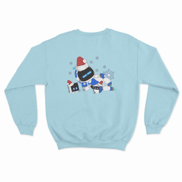 Astro Bot Wearing Santa Hats Sweatshirt 2