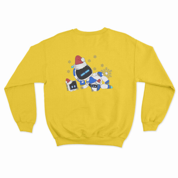 Astro Bot Wearing Santa Hats Sweatshirt 5